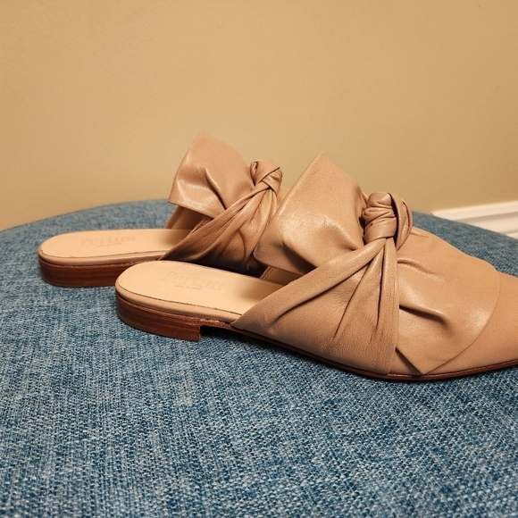Pertini leather women shoes, size 8, nude - Picture 5 of 7